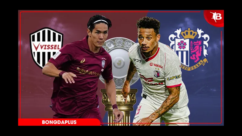 Cầu thủ trong trận đấu giữa Vissel Kobe và Cerezo Osaka Cầu thủ trong trận đấu giữa Vissel Kobe và Cerezo Osaka